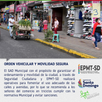 Ordenamiento y movilidad vehicular