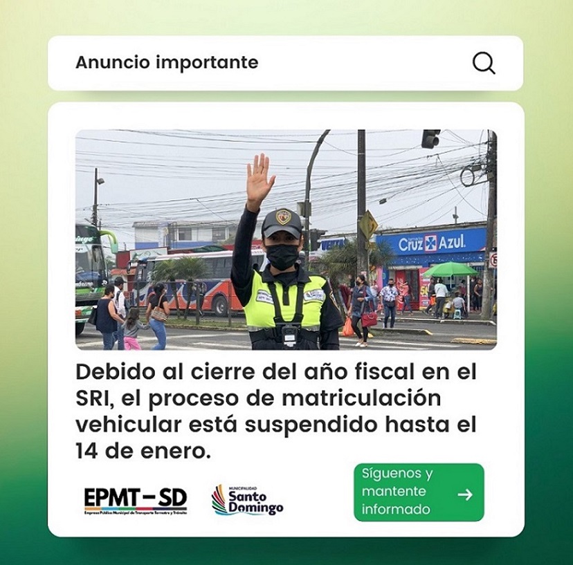 Aviso Importante EPMT SD