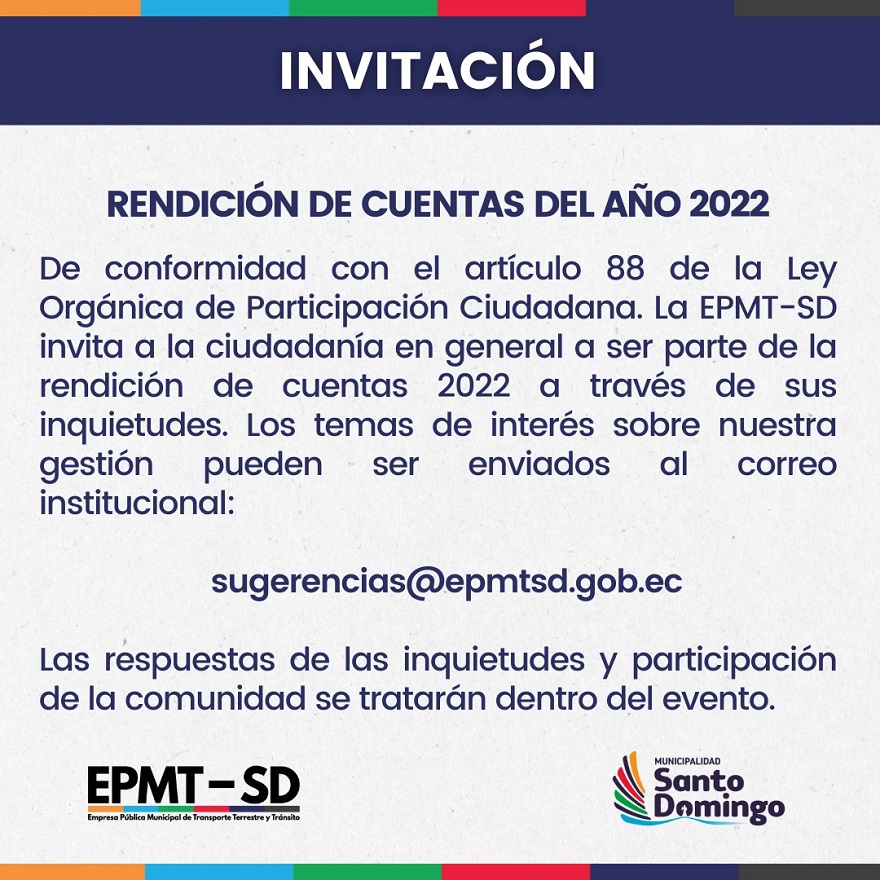 Rendición de Cuentas 2022