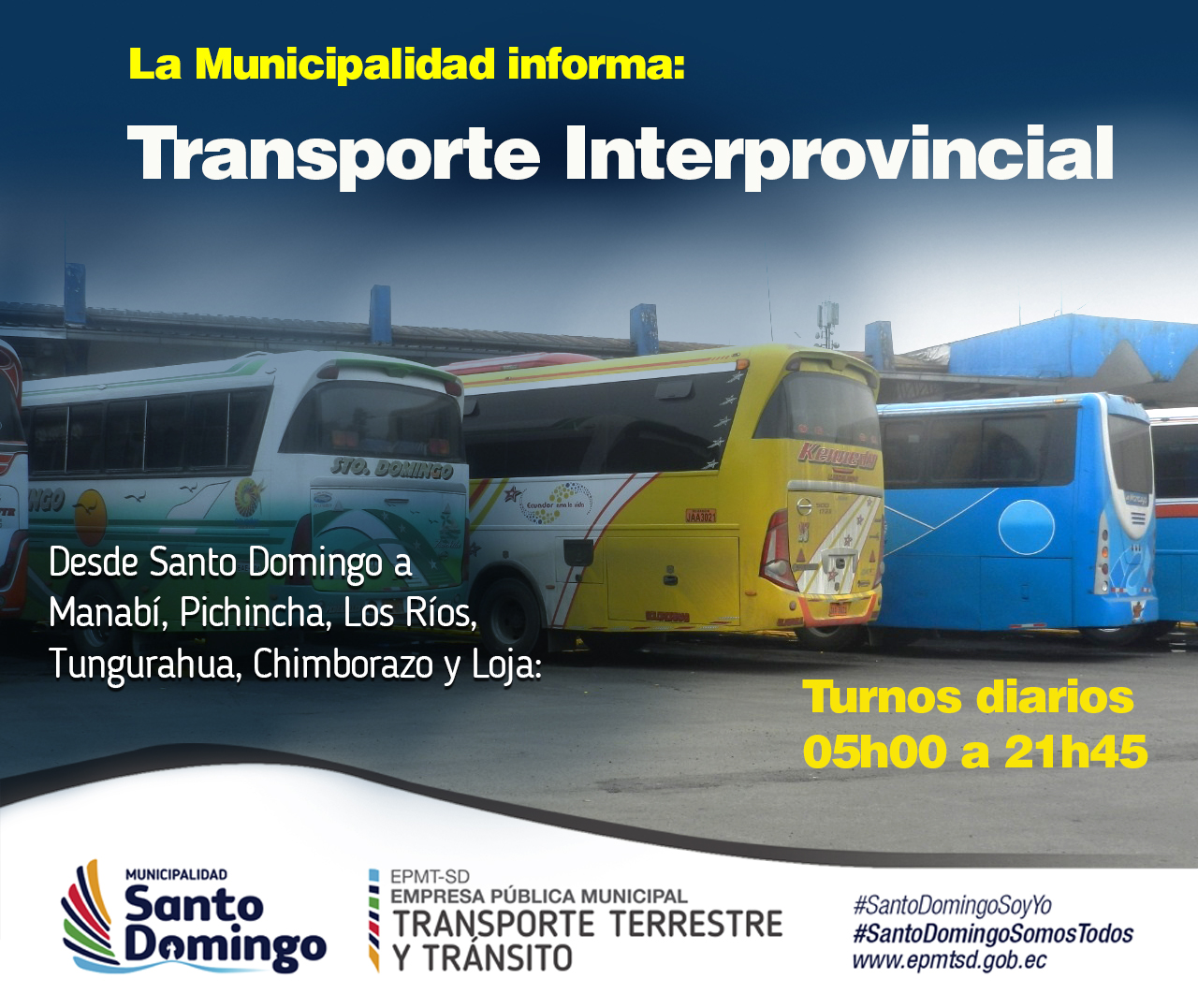 Transporte Interprovincial se incrementa